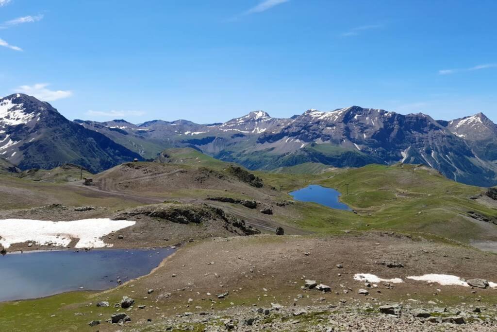 Bel Appartement montagne dans le parc des écrins Orcières Esterno foto