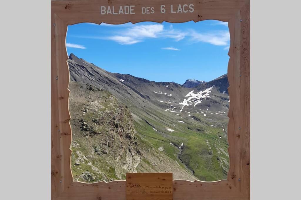 Bel Appartement montagne dans le parc des écrins Orcières Esterno foto